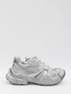 Balenciaga Men Runner 2 Low-top Nylon Sneakers In Gray
