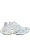 Balenciaga Runner 2 Sneakers With Embossed Heel Loop In White
