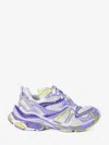 Balenciaga Purple Runner 2.0 Low Top Sneakers In White