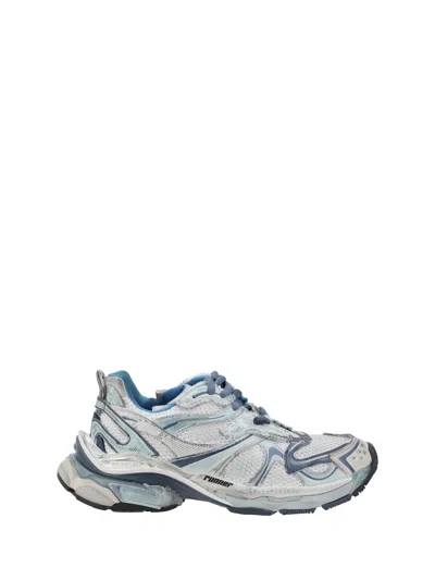 Balenciaga Men Runner 2 Sneakers In Multicolor