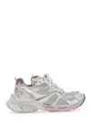 Balenciaga Runner 2.0 Multicolor Low Top Sneakers With Runner Logo In Tech Fabric Woman In Multicolor