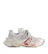 Balenciaga Runner 2.0 Multicolor Low Top Sneakers With Runner Logo In Tech Fabric Woman In Ivory