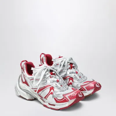 BALENCIAGA BALENCIAGA RUNNER 2.0 WHITE/GREY/RED SNEAKERS MEN