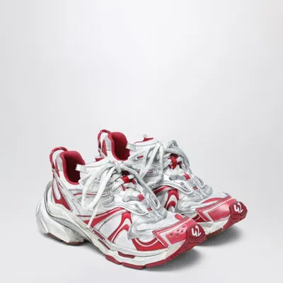 Balenciaga Runner 2.0 White/grey/red Sneakers In Multi
