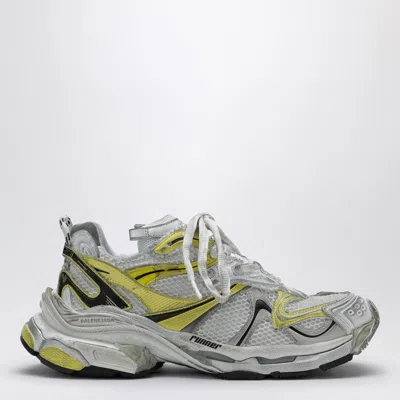 関税込【BALENCIAGA】Runner２スニーカー White/Yellow/Black Balenciaga Runner 2.0 White/yellow/black Sneaker | ModeSens