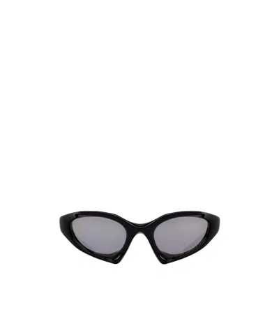 Balenciaga Runner Cat-eye Sunglasses In Black