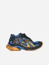 Balenciaga Runner Sneakers In Mesh And Nylon In Multicolour