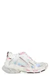 Balenciaga Sneaker Runner White Blue Pink Brown In White