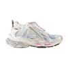 Balenciaga Sneaker Runner White Blue Pink Brown