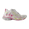 Balenciaga Sneaker Runner White Pink Yellow Fluo