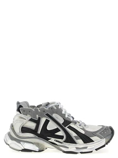 BALENCIAGA RUNNER GRADIENT SNEAKERS GRAY