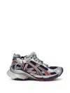 Balenciaga Mesh Panel Runner Sneakers Reflective Elements In Multi