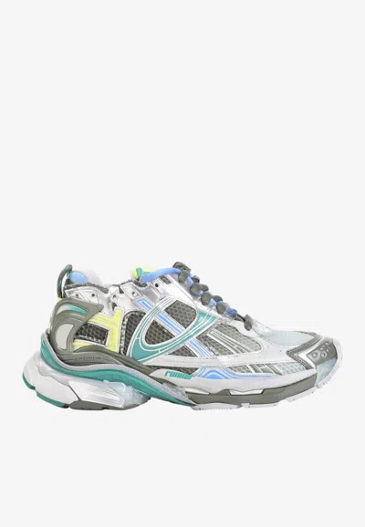 Balenciaga Runner Gradient Sneakers In Multicolor
