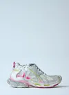 Balenciaga Sneaker Runner White Pink Yellow Fluo In White