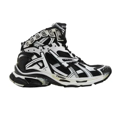 Pre-owned Balenciaga Runner High 'white Black' | Men's Size 39