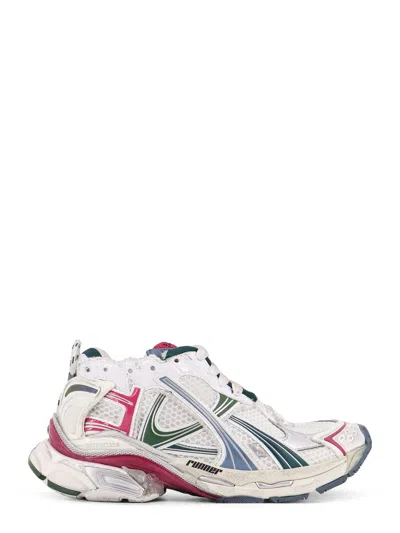 BALENCIAGA RUNNER LOW-TOP MESH SNEAKERS