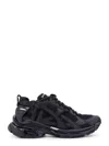 Balenciaga Men Runner Mesh And Leather Sneakers