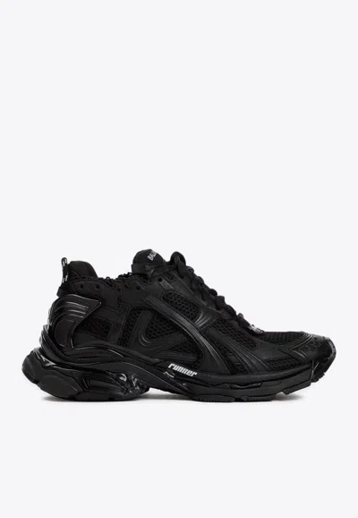 BALENCIAGA RUNNER MESH LOW-TOP SNEAKERS