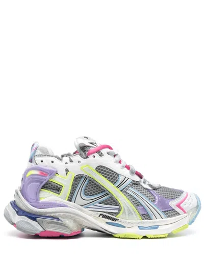 BALENCIAGA RUNNER MESH-PANELLED SNEAKERS
