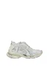 Balenciaga Runner Mesh Sneakers In White