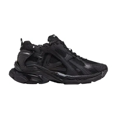 Pre-owned Balenciaga Runner Sneaker 'black Matte' | Men's Size 45