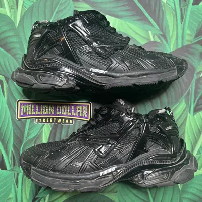 Pre-owned Balenciaga Runner Sneaker ‘black' Sz- 9m/42eu