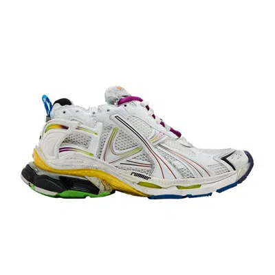 Pre-owned Balenciaga Runner Sneaker 'gradient - White Multi-color' | Men's Size 45