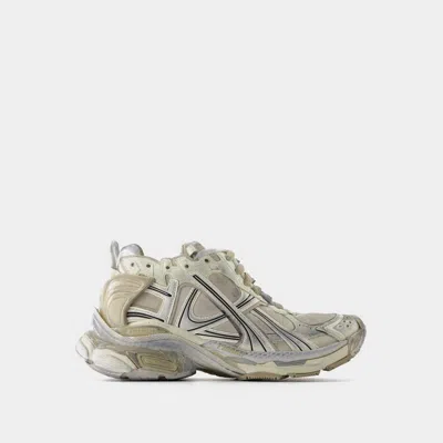 Balenciaga Runner Sneakers -  - Nylon - Beige In Gray