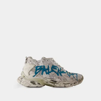 BALENCIAGA SNEAKERS RUNNER - BALENCIAGA - SYNTHÉTIQUE - BLANC