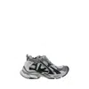 Balenciaga Runner Sneakers With Mesh Panels And Rubber Sole