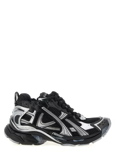 Balenciaga Runner Sneakers In Black