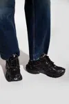 Balenciaga Track Laces Runner Sneakers In Black
