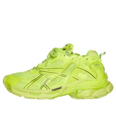 Balenciaga Runner Sneakers 'fluorescent Yellow' In Multi