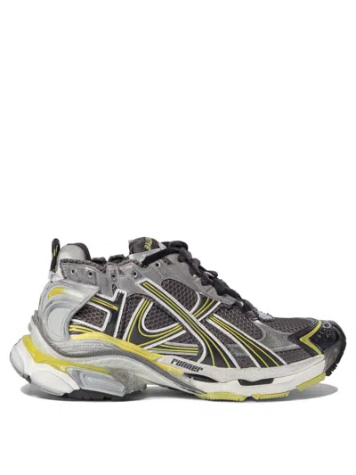 Balenciaga "runner" Sneakers In Gray