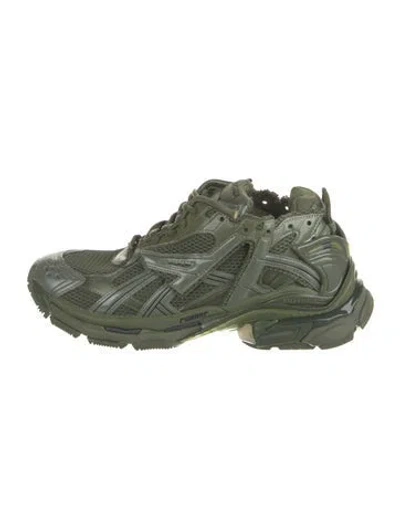 Pre-owned Balenciaga Runner Sneakers In Green