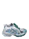 Balenciaga Colorblock Trainer Sneakers In White