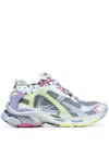Balenciaga Runner Multicoloured Trainer In Grey