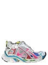 Balenciaga Mesh Panelled Runner Sneakers In Multi