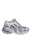 Balenciaga Runner Nylon And Mesh Sneakers In Multicolour