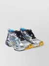 Balenciaga Multicolor Mesh And Rubber Runner Sneakers