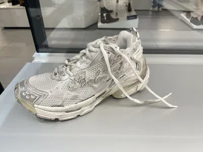Balenciaga Runner Sneakers In White