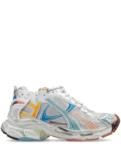 Balenciaga Colorblock Trainer Sneakers In Multi
