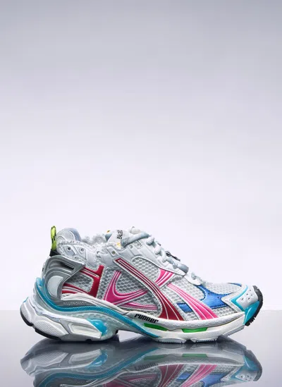 Balenciaga Runner Sneakers In White