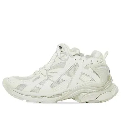 Balenciaga Runner Sneakers 'white Mesh And Nylon'
