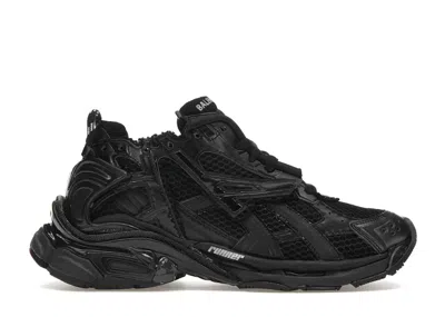 Pre-owned Balenciaga Runner (women's) Sneakers In Black