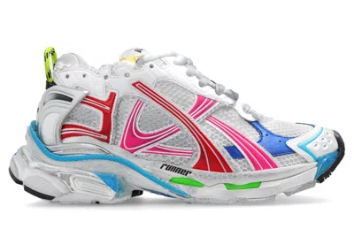 Pre-owned Balenciaga Runner Wornout (women's) Sneakers In White