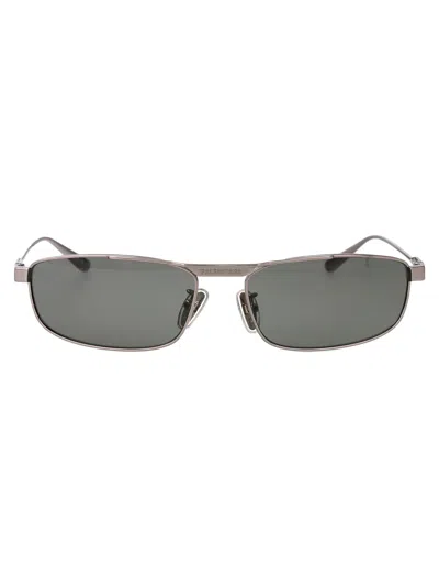 Balenciaga Ruthenium-ruthenium-grey Metal Sunglasses In Metallic