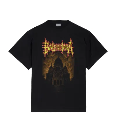 BALENCIAGA BALENCIAGA SACRÉ COEUR OVERSIZED T-SHIRT