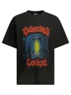 Balenciaga Cotton Salon De Couture Gothic T-shirt