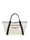Balenciaga Sand Canvas Large Biarritz Shopping Bag